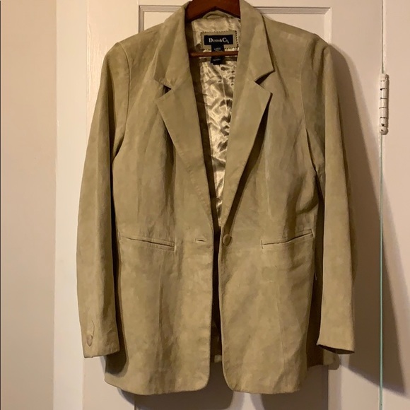 Leather Jacket with Vintage Native Thunderbird - Picture 2 of 5